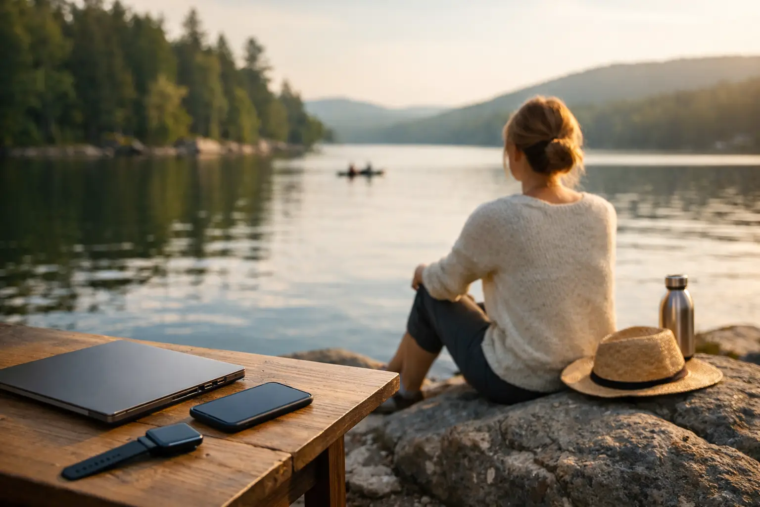 A Digital Detox Case Study of Better Boundaries