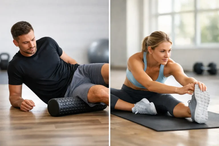 Foam Rolling Versus Stretching: What Helps Most?