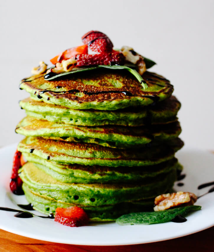 Spinach Pancakes Recipe - Get Fit Now